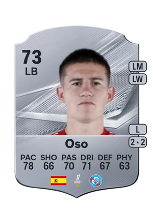 Oso - 73 - Rare EA FC 27 card