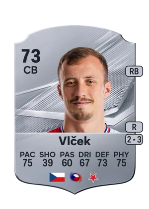 Vlček - 73 - Rare EA FC 27 card