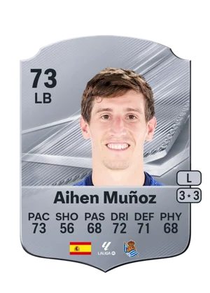 Aihen Muñoz - 73 - Rare EA FC 27 card