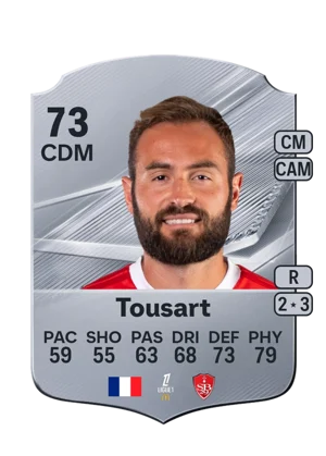 Tousart - 73 - Rare EA FC 27 card