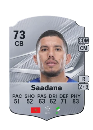 Saadane - 73 - Rare EA FC 27 card