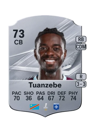 Tuanzebe - 73 - Rare EA FC 27 card