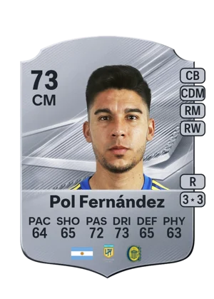 Pol Fernández - 73 - Rare EA FC 27 card