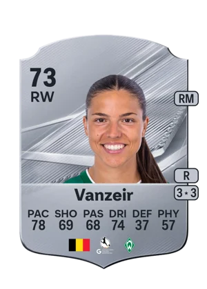 Vanzeir - 73 - Rare EA FC 27 card