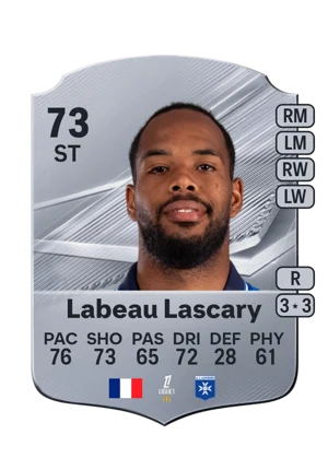 Labeau Lascary - 73 - Rare EA FC 27 card
