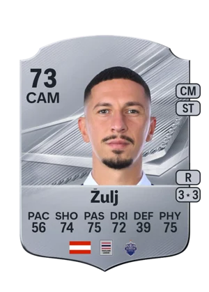 Žulj - 73 - Rare EA FC 27 card