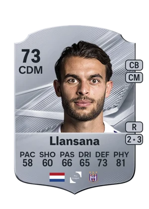 Llansana - 73 - Rare EA FC 27 card