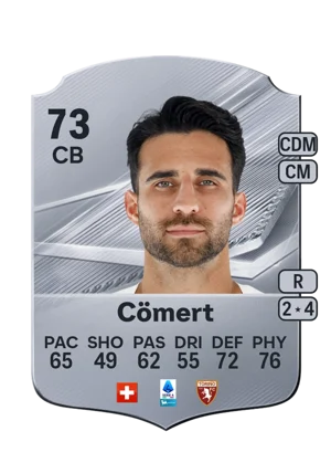 Cömert - 73 - Rare EA FC 27 card