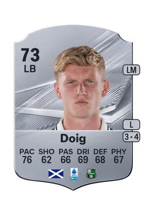 Doig - 73 - Rare EA FC 27 card