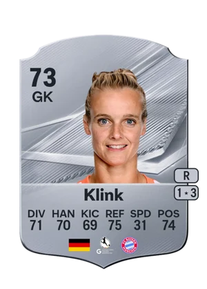 Klink - 73 - Rare EA FC 27 card