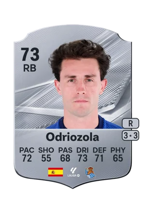Odriozola - 73 - Rare EA FC 27 card