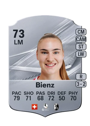 Bienz - 73 - Rare EA FC 27 card
