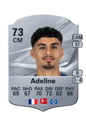 Adeline - 73 - Rare EA FC 27 card