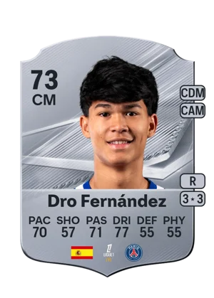 Dro Fernández - 73 - Rare EA FC 27 card