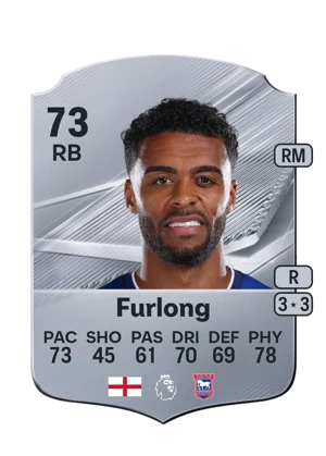 Furlong - 73 - Rare EA FC 27 card