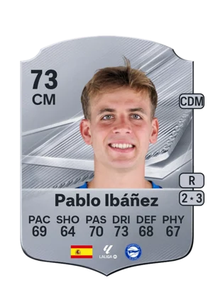 Pablo Ibáñez - 73 - Rare EA FC 27 card