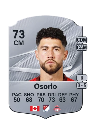 Osorio - 73 - Rare EA FC 27 card