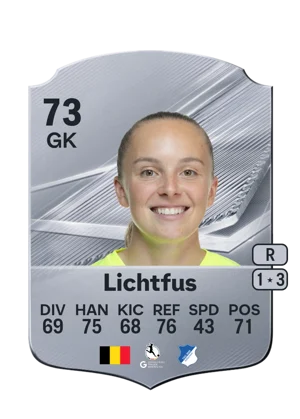 Lichtfus - 73 - Rare EA FC 27 card