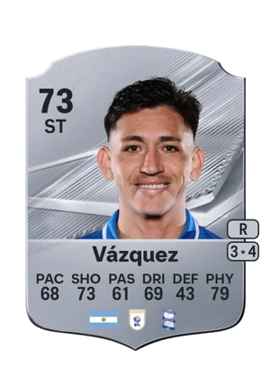 Vázquez - 73 - Rare EA FC 27 card