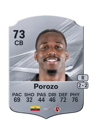 Porozo - 73 - Rare EA FC 27 card