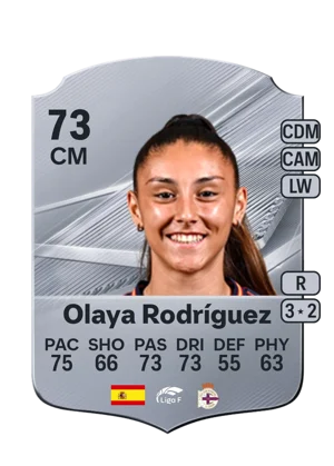 Olaya Rodríguez - 73 - Rare EA FC 27 card