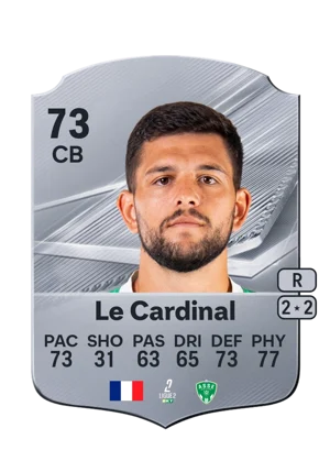 Le Cardinal - 73 - Rare EA FC 27 card