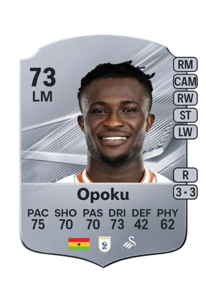 Opoku - 73 - Rare EA FC 27 card