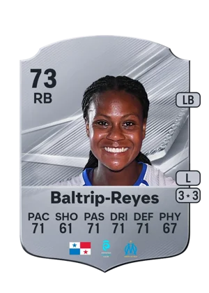 Baltrip-Reyes - 73 - Rare EA FC 27 card