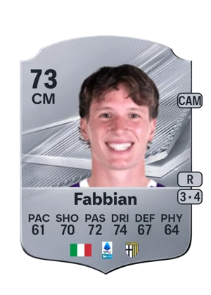 Fabbian - 73 - Rare EA FC 27 card