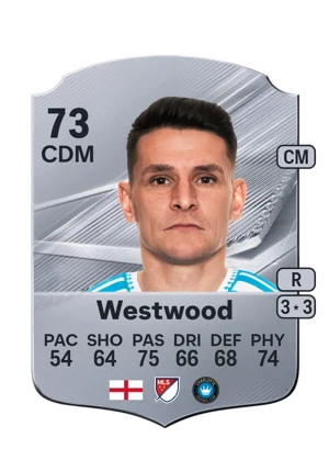 Westwood - 73 - Rare EA FC 27 card