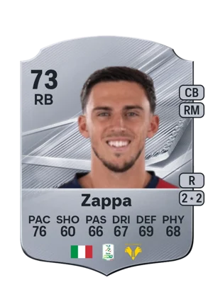 Zappa - 73 - Rare EA FC 27 card
