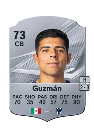 Guzmán - 73 - Rare EA FC 27 card
