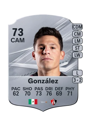 González - 73 - Rare EA FC 27 card