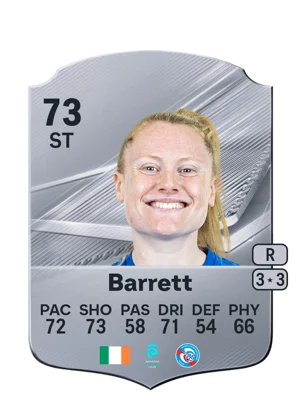 Barrett - 73 - Rare EA FC 27 card