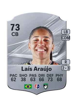 Laís Araújo - 73 - Rare EA FC 27 card