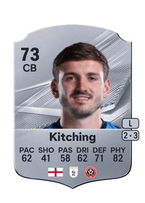 Kitching - 73 - Rare EA FC 27 card