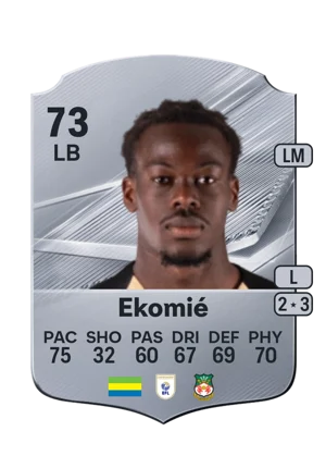 Ekomié - 73 - Rare EA FC 27 card
