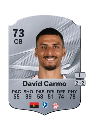 David Carmo - 73 - Rare EA FC 27 card