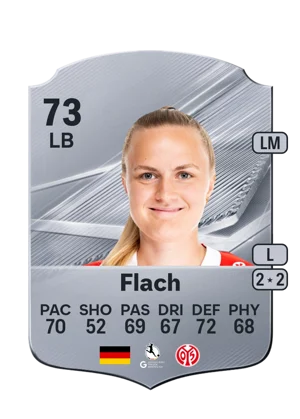 Flach - 73 - Rare EA FC 27 card
