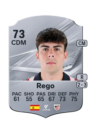 Rego - 73 - Rare EA FC 27 card
