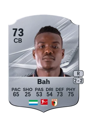 Bah - 73 - Rare EA FC 27 card