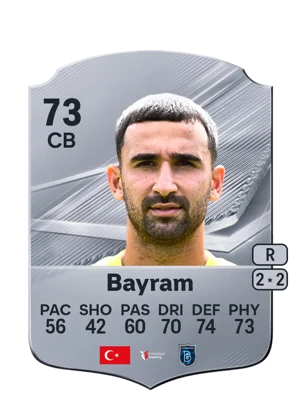 Bayram - 73 - Rare EA FC 27 card