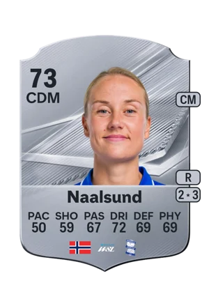 Naalsund - 73 - Rare EA FC 27 card