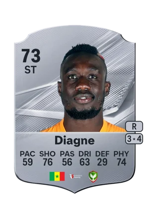Diagne - 73 - Rare EA FC 27 card