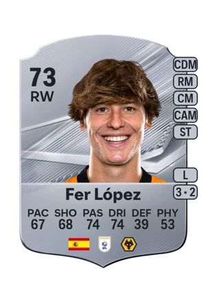 Fer López - 73 - Rare EA FC 27 card