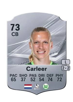 Carleer - 73 - Rare EA FC 27 card