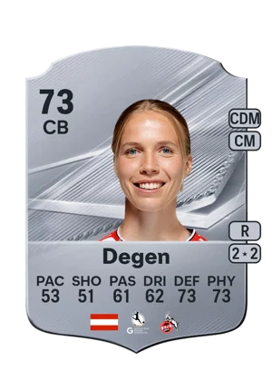 Degen - 73 - Rare EA FC 27 card
