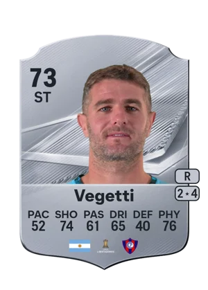 Vegetti - 73 - Rare EA FC 27 card