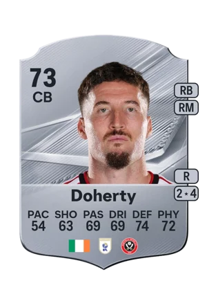 Doherty - 73 - Rare EA FC 27 card