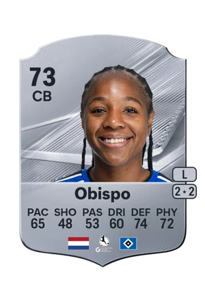 Obispo - 73 - Rare EA FC 27 card